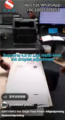 SUNTHINKS Box Single Pass Printer